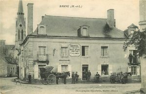 Carte postale ancienne.