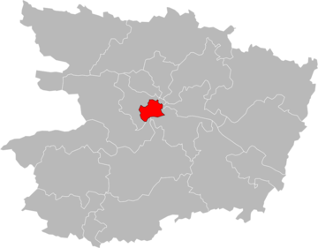 Carte de situation du canton
