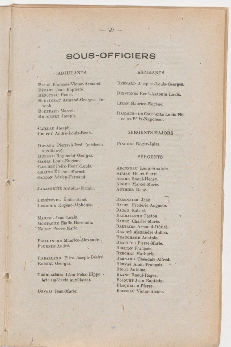 Page 79 de Historique du 6e régiment du génie - Guerre 1914 1918.
