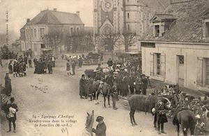Carte postale du village.