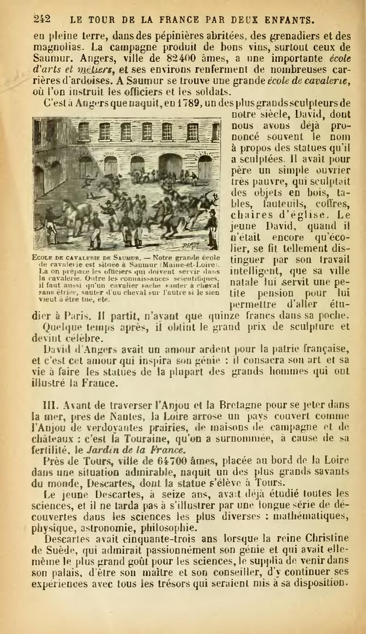 Page 242 de Le Tour de la France par deux enfants.