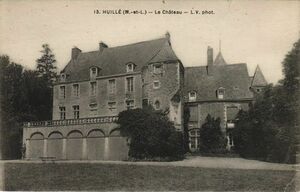 Carte postale ancienne du château.