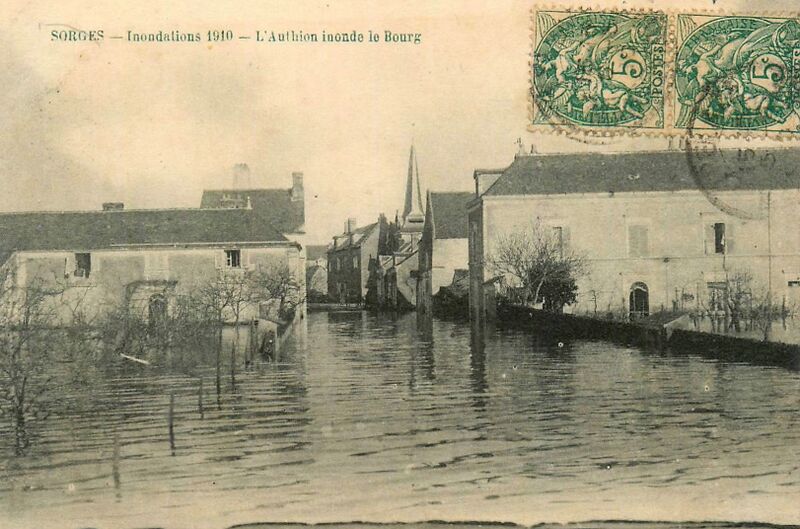 Fichier:Sorges inondation 1910a.jpg