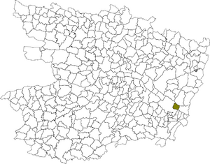 Situation dans le département