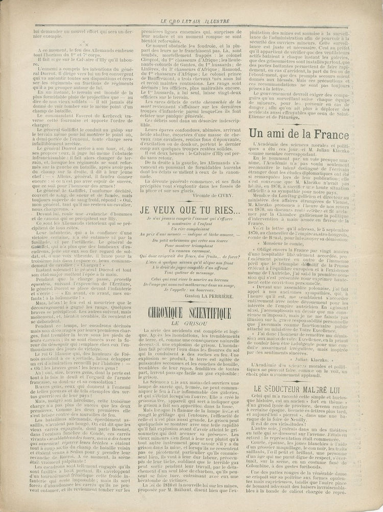 Page 5 du périodique Le Choletais.