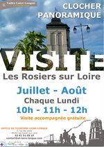 Visite 2015 du clocher panoramique de l'église des Rosiers-sur-Loire