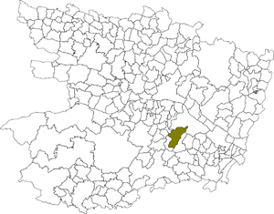 Situation dans le département