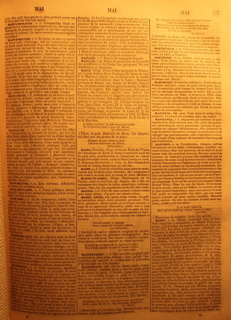Page 417 du dictionnaire La Châtre.