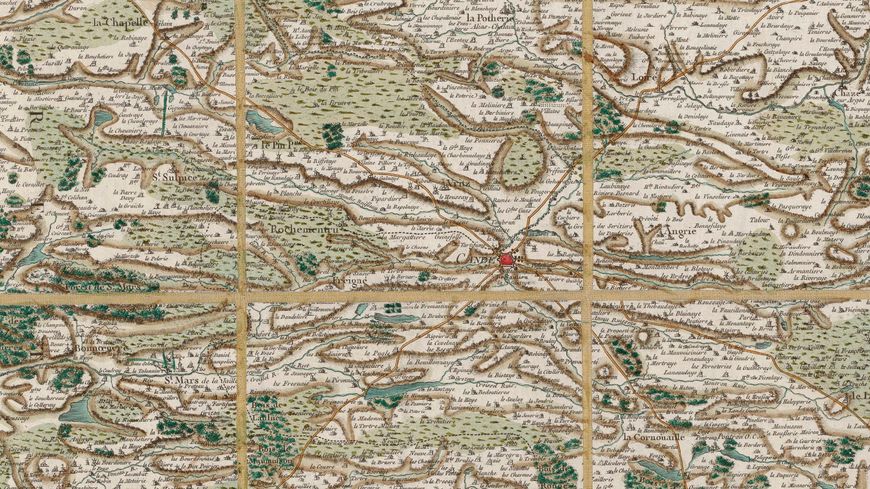 Carte de Cassini.