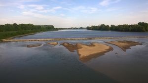 Photographie de la Loire à Montjean.
