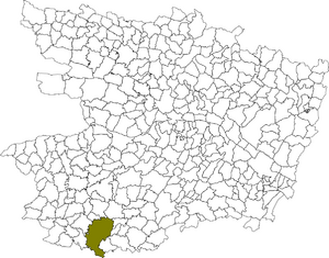 Situation dans le département